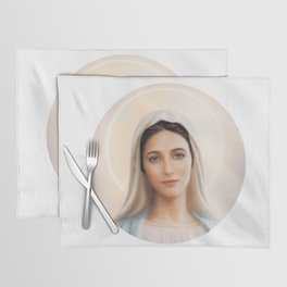 Virgin Mary, Mother of God,  Our Lady of Medjugorje Placemat