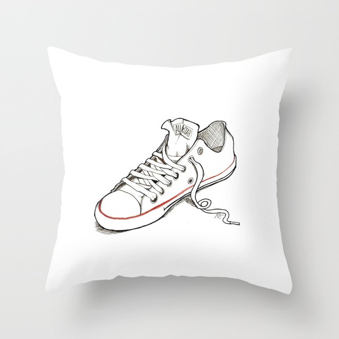 Lonely Chuck Throw Pillow
