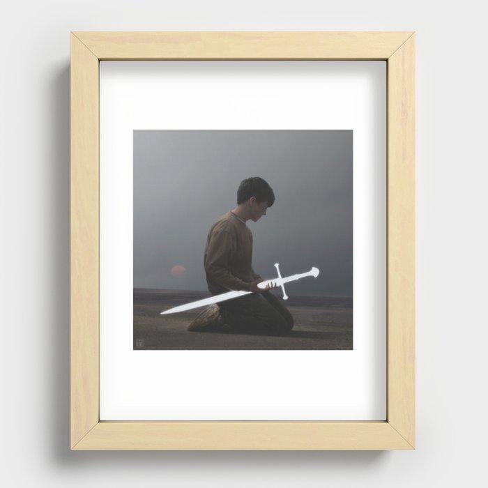 Weapon Recessed Framed Print