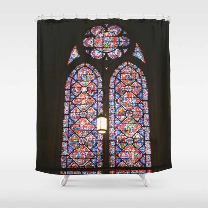 Stained Gl Window Shower Curtain By Jillshoop Society6 Stained Gl Window Shower Curtain