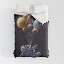 Space travel Duvet Cover