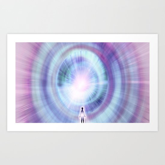 The Search of Light Art Print