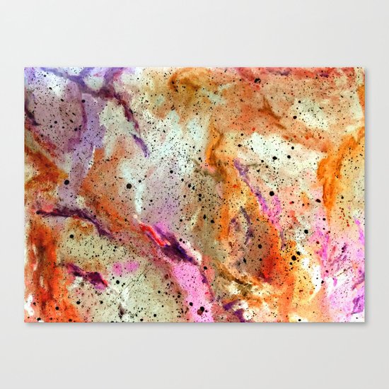 Galaxy (inverted) Canvas Print