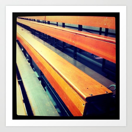 Grandstand Art Print