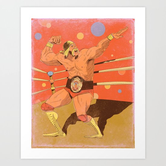 The Hulkster! Art Print