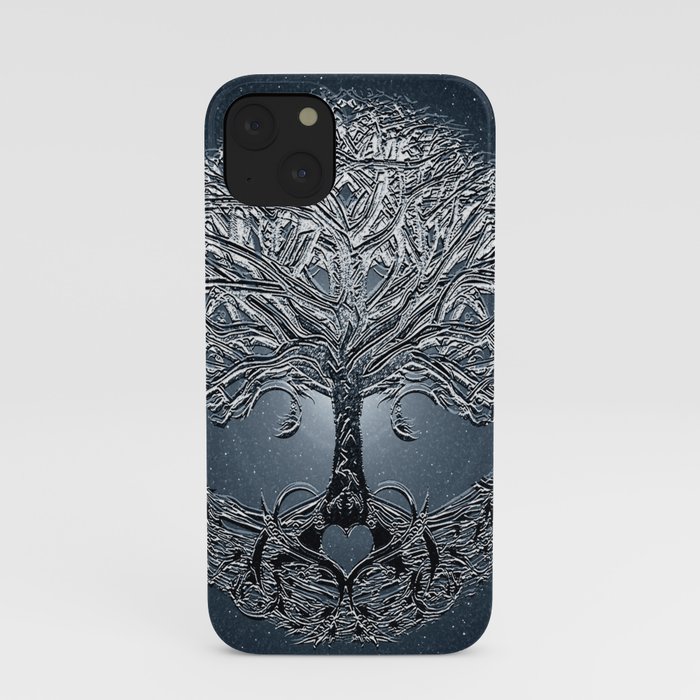 Tree of Life Nova Blue iPhone Case