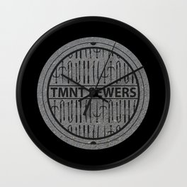 TMNT SEWERS Wall Clock