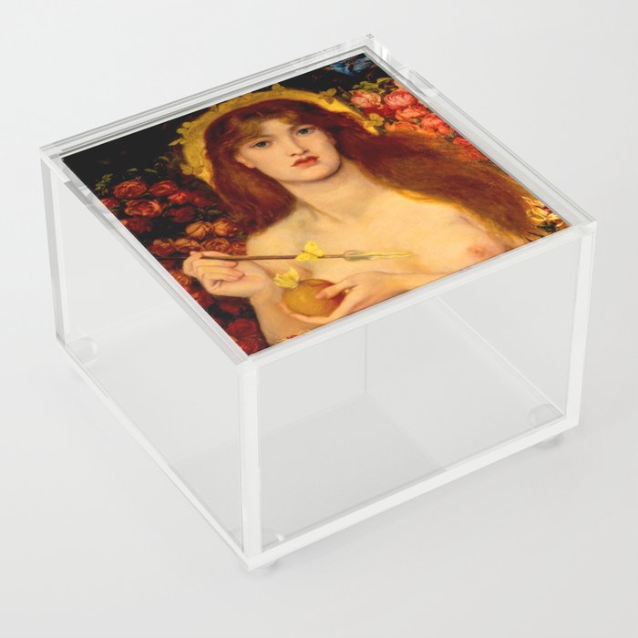 Venus Verticordia, Changer of the Heart by Dante Gabriel Rossetti Acrylic Box
