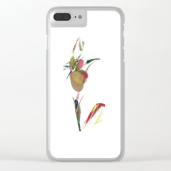 V is Vegan Clear iPhone Case