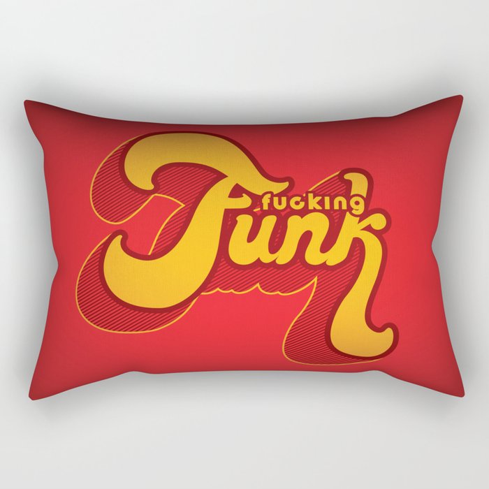 Fucking Funk Rectangular Pillow