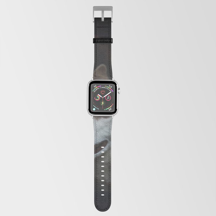 Wolf in Thunderstorm Apple Watch Band