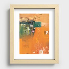 the origin of species... Recessed Framed Print