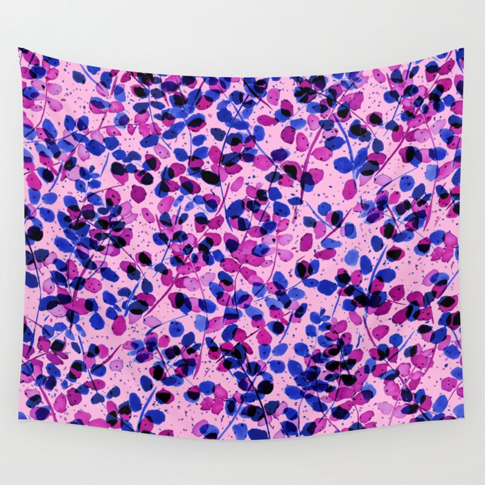 Synergy Purple Wall Tapestry