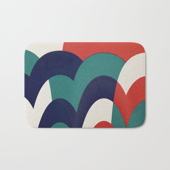 Sol e Nuvens Bath Mat