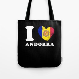 I Love Andorra Tote Bag