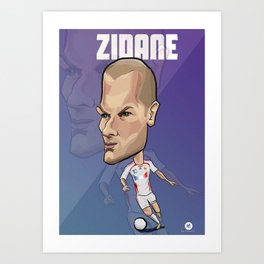 Zinedine Zidane Art Prints for Sale - Fine Art America