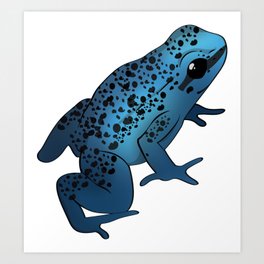 Poison Dart Frog Art Print