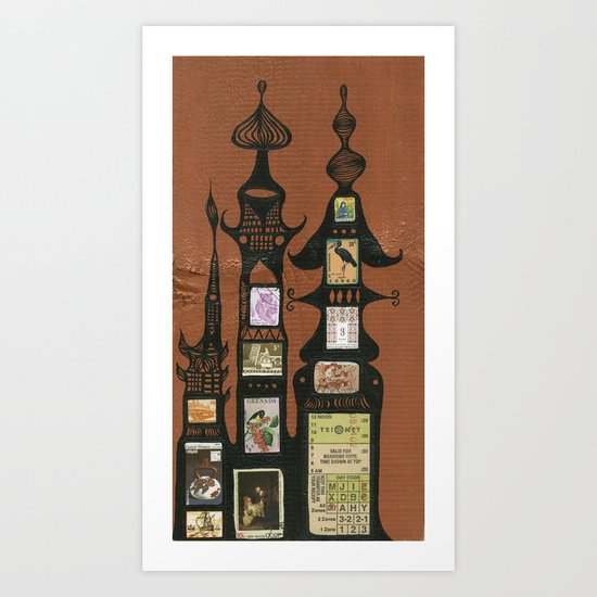 I Love You, Hundertwasser #1 Art Print