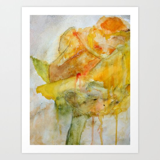 Yellow Rose of Texas Art Print
