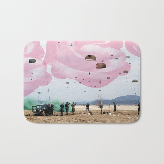 parachute rose Bath Mat