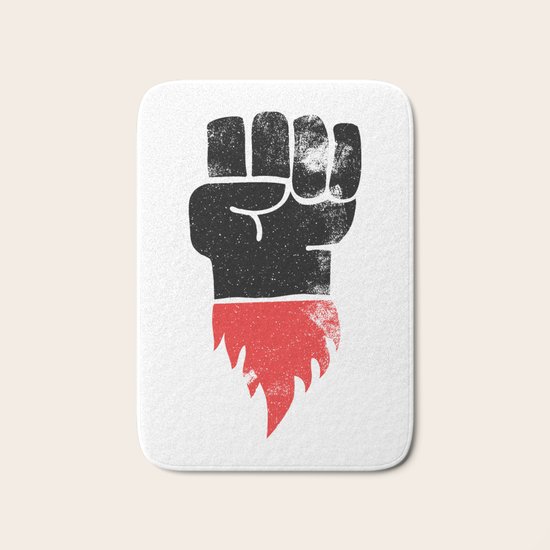 Resist Fist Bath Mat