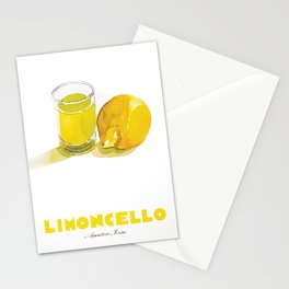 Limoncello Cocktail Stationery Cards