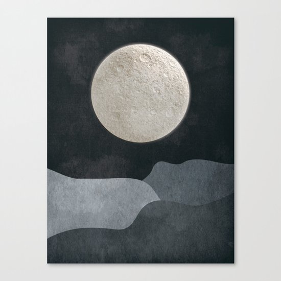 FULL MOON Canvas Print