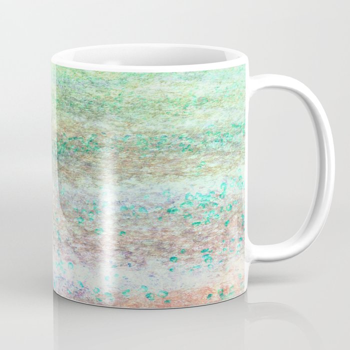 rainbow ice cream floral illusion perceived fabric look Coffee Mug