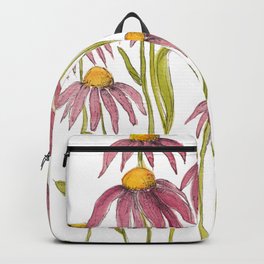 Wild Echinacea Blooms Backpack