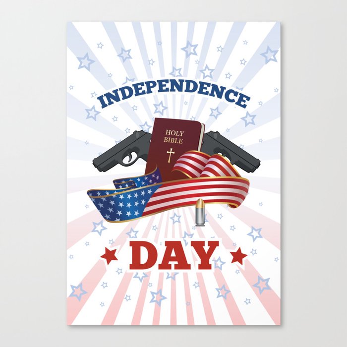 Independence Day Canvas Print