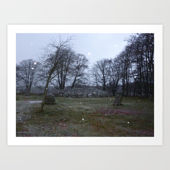 Clava Cairns Art Print