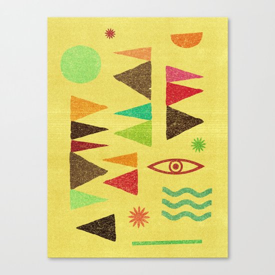 Tangential Paralysis (Part II). Canvas Print