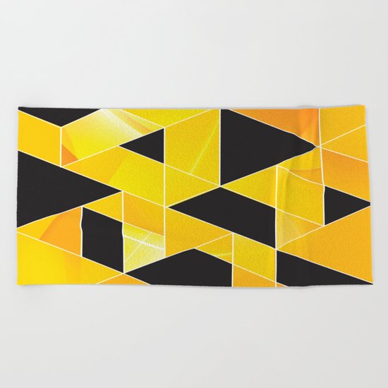 Citrine Beach Towel