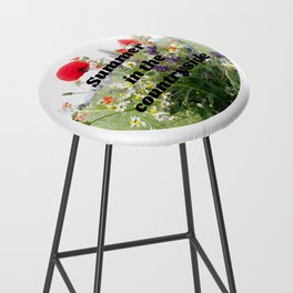 Summer in the countryside Bar Stool