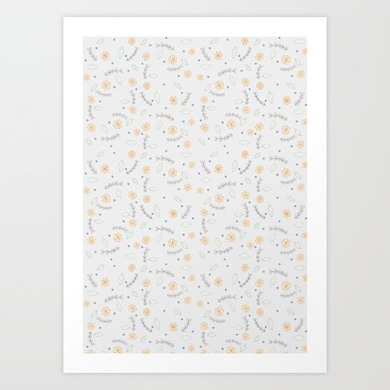 Little Flowers Art Print