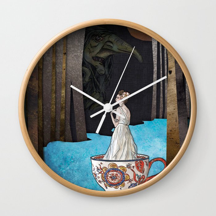 Vodník the Water Goblin Wall Clock