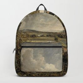Vintage landscape Constable paintig Backpack