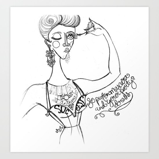 "Money Is the Anthem of Success" Art Print