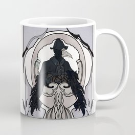Bloodborne art nouveau - Eileen the Crow Coffee Mug