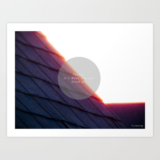 Thrive Art Print
