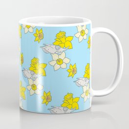 Daffodils + Bovine Coffee Mug