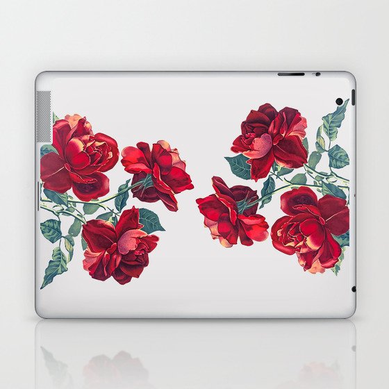 Red Roses Laptop & iPad Skin