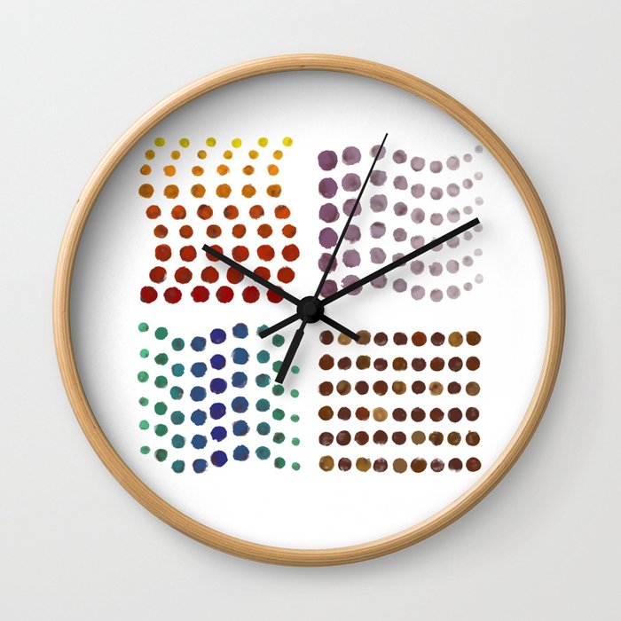 The Missing Element Wall Clock