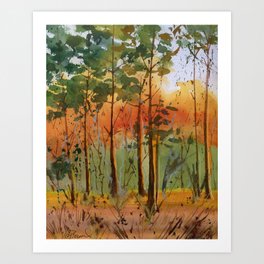 Autumn Light Art Print