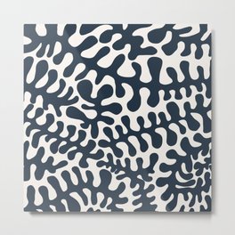 Henri Matisse cut outs seaweed plants pattern 15 Metal Print