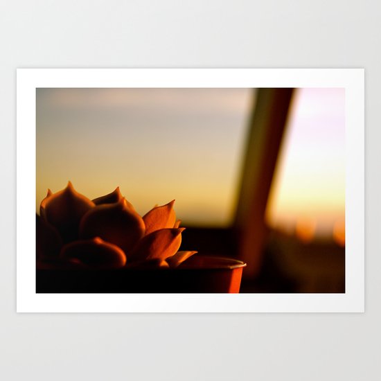 Painted by the Sun Art Print