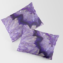 Purple Crystal Pillow Sham