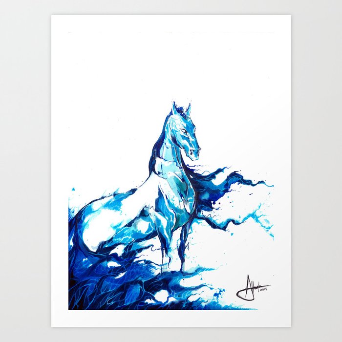Poseidon  Art Print