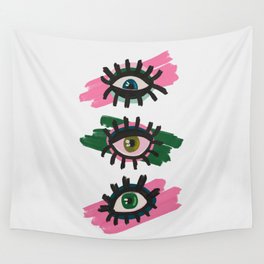 all-seeing eyes Wall Tapestry
