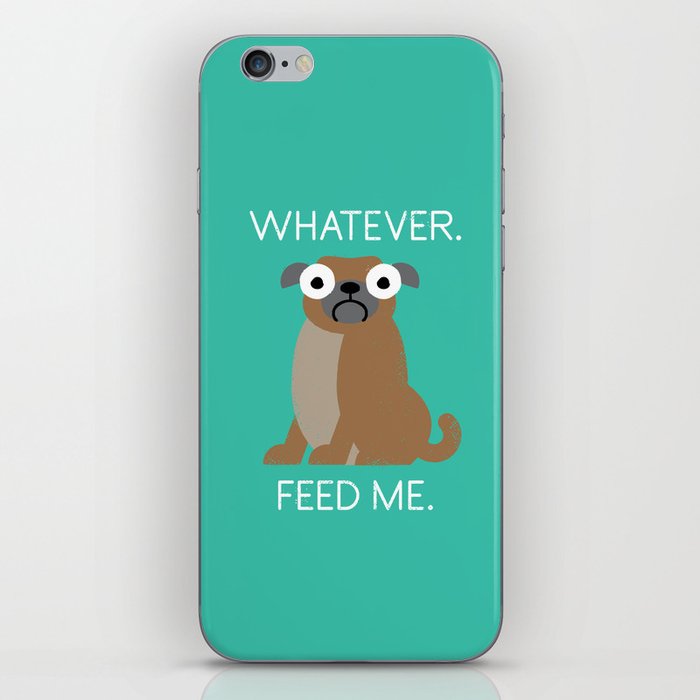 The Pugly Truth iPhone Skin
